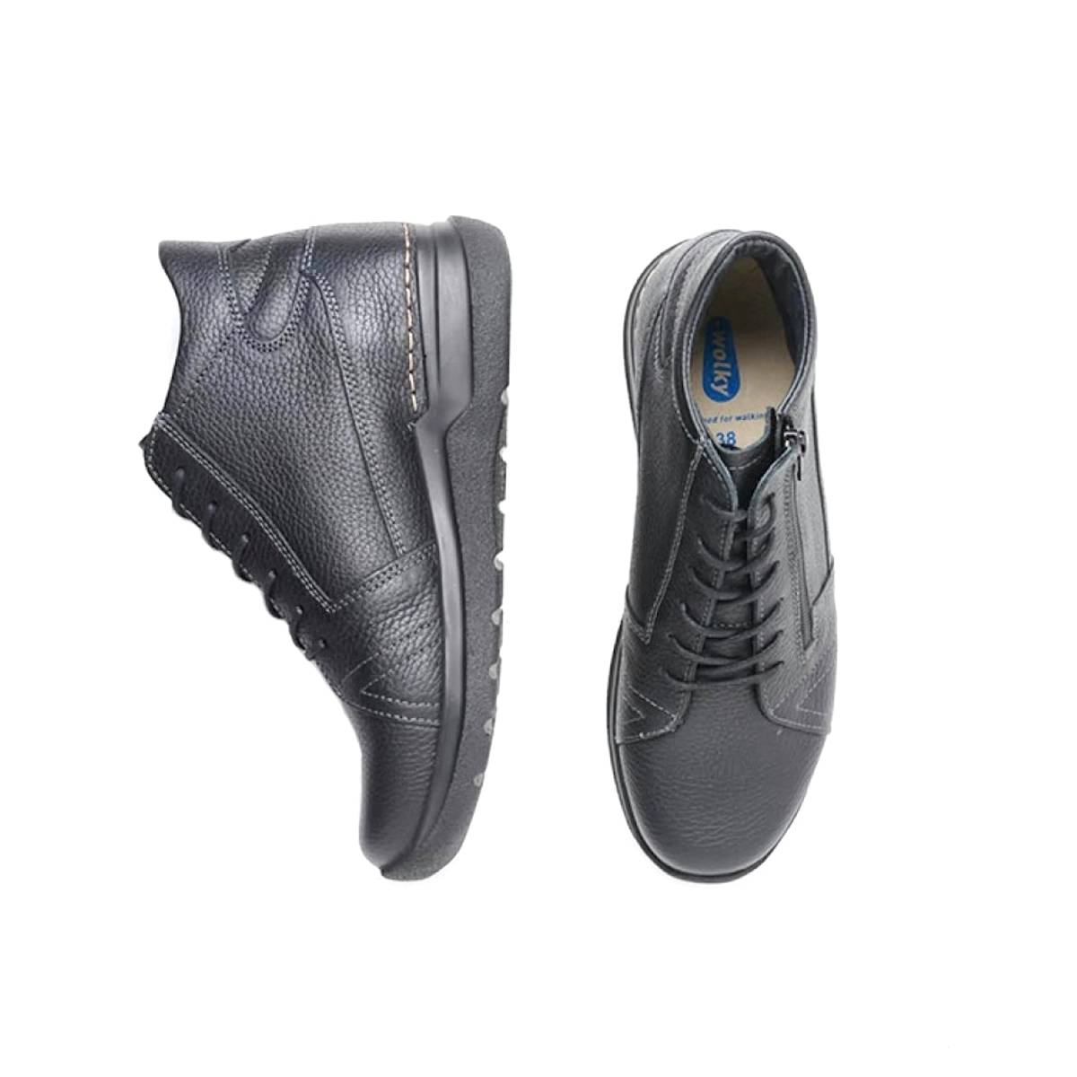 Wolky Why black Why black - www.holwegschoenen.nl - Holweg Schoenen